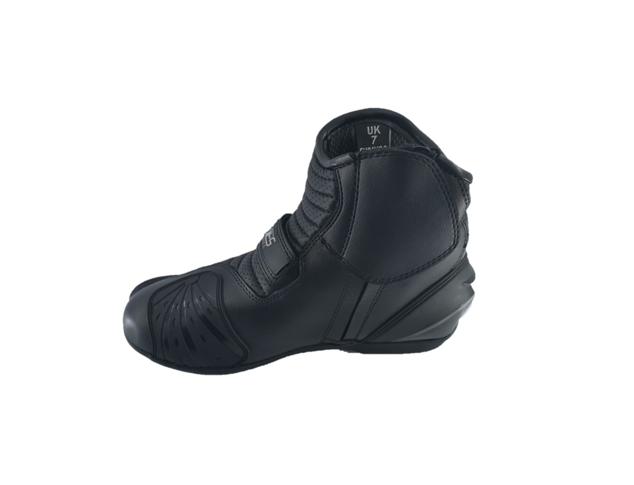Biker Yes Bike Leather Shoe Black 003