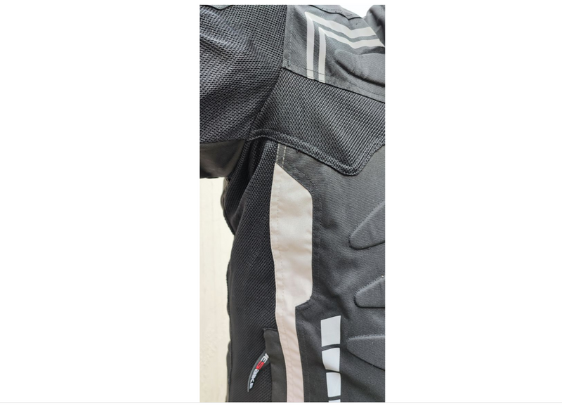 Yes Bike Textile Motorcycle Riding Jacket Black