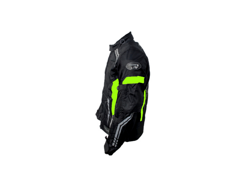 Yes Bike Textile Motorcycle Riding Jacket Green
